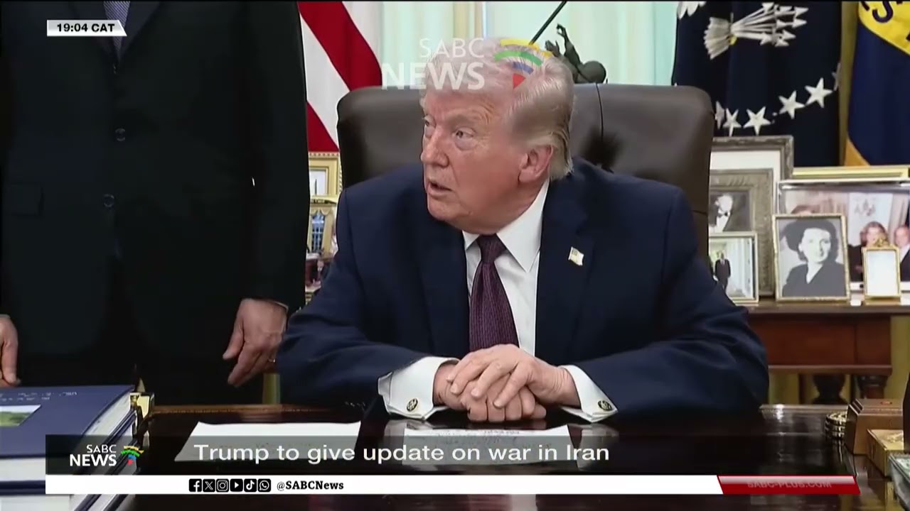 Trump to update on war with Iran