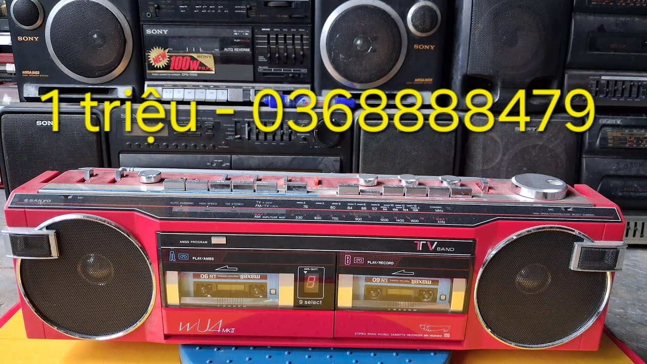 SANYO WU4MK2 ĐẤU GIÁ 1 TRIỆU