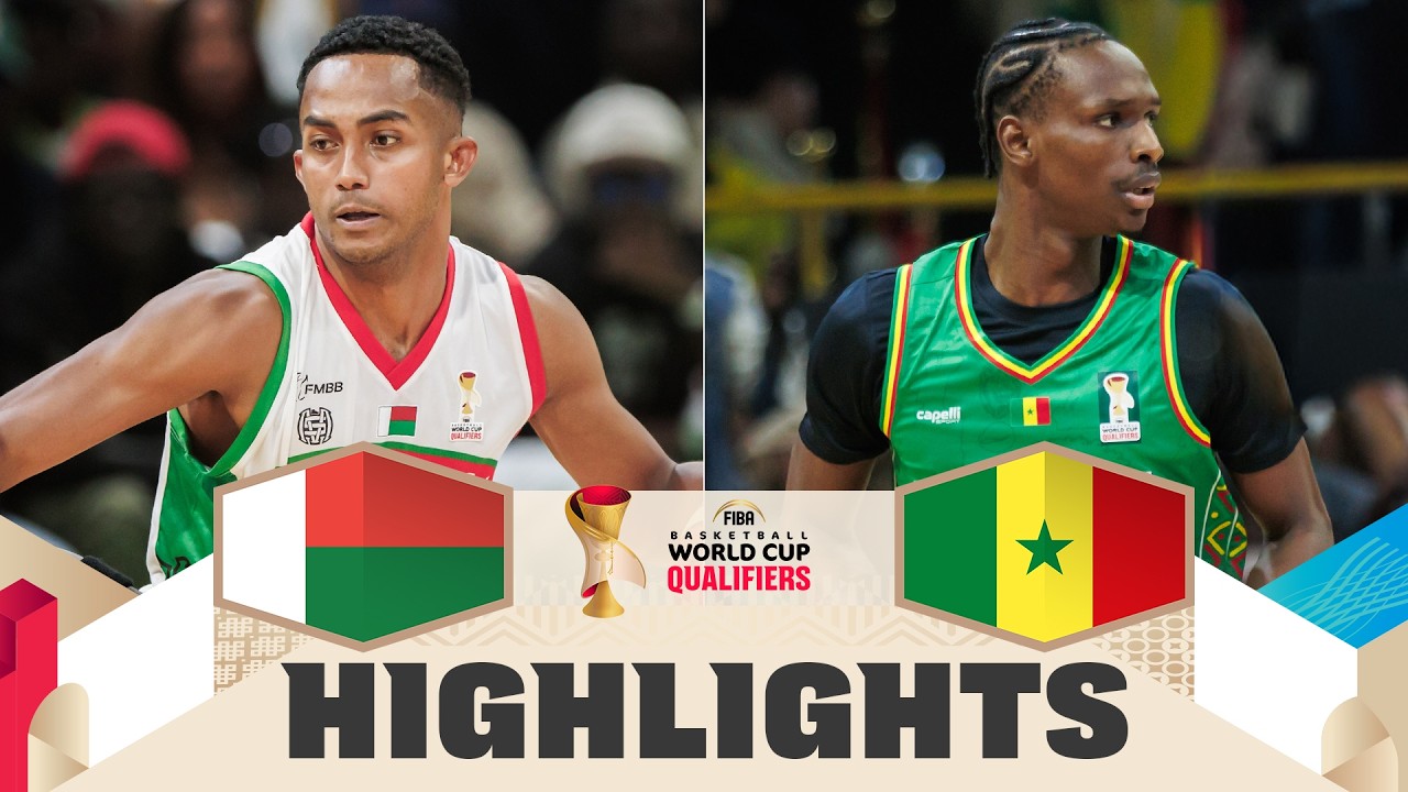 Madagascar 🇲🇬 v Senegal 🇸🇳 | Highlights | FIBA Basketball World Cup 2027 African Qualifiers