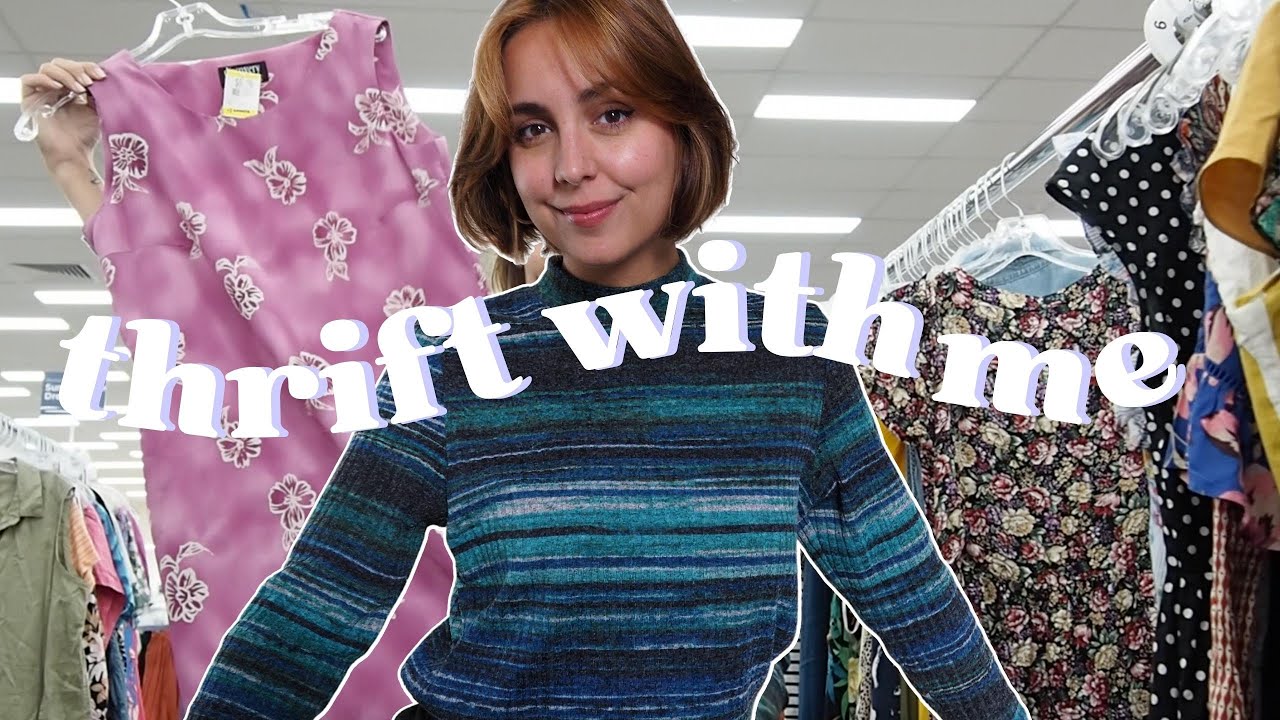 Come thrifting with me at SAVERS + Try on thrift haul | Op shopping in Australia