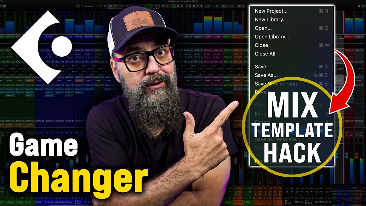 Create a Pro Mix Template in MINUTES (Cubase Backup Project Hack)