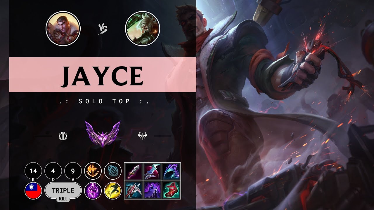 Jayce Top vs Riven - TW Master Patch 14.10