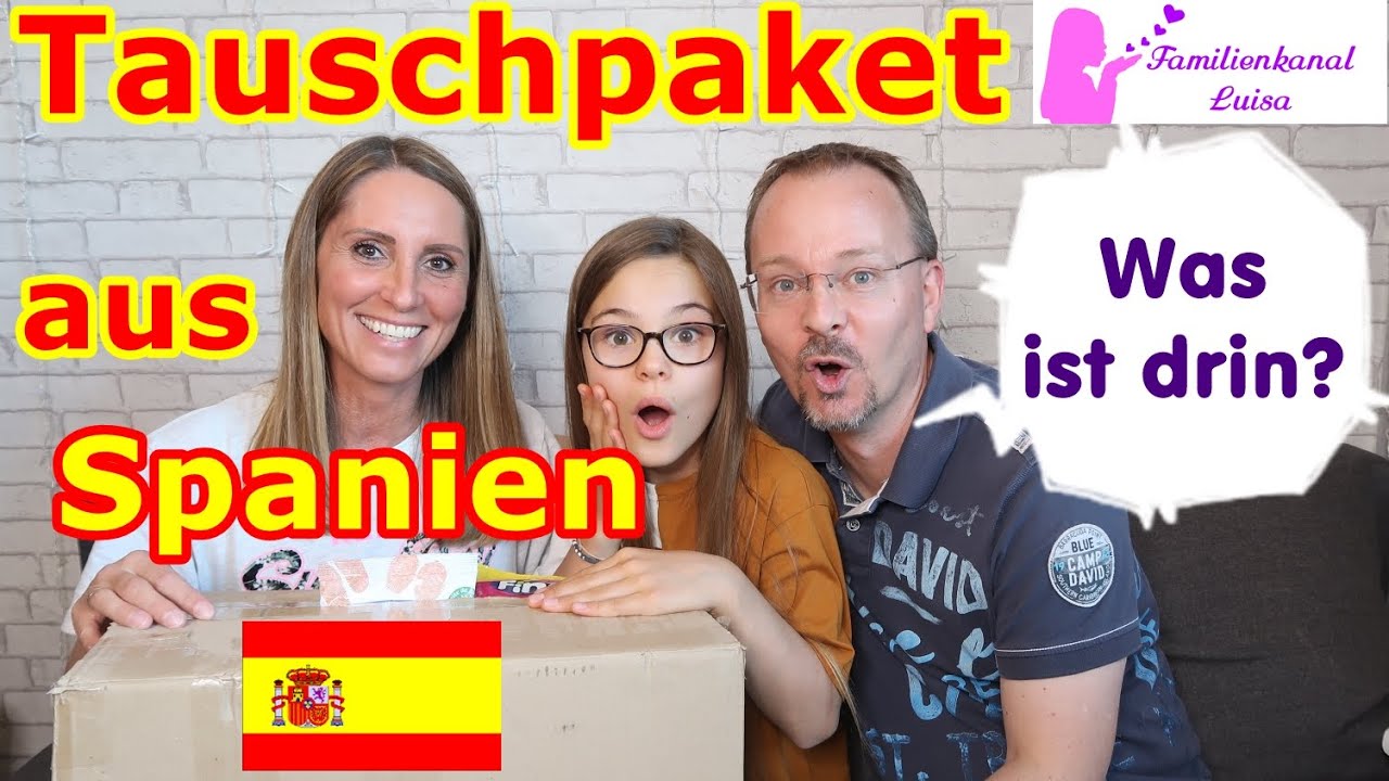 Ein Tauschpaket aus Spanien!