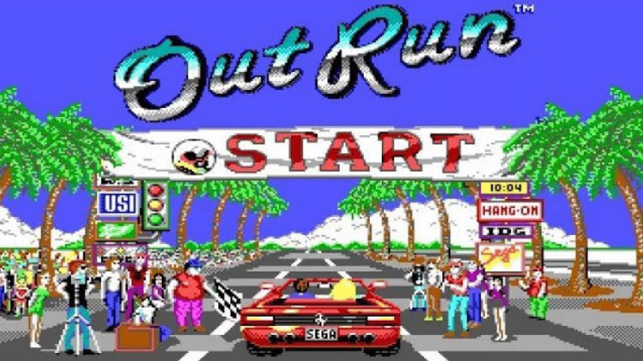 [Longplay] - Sega Arcade Gallery - Out Run (All Roads) - Game Boy Advance