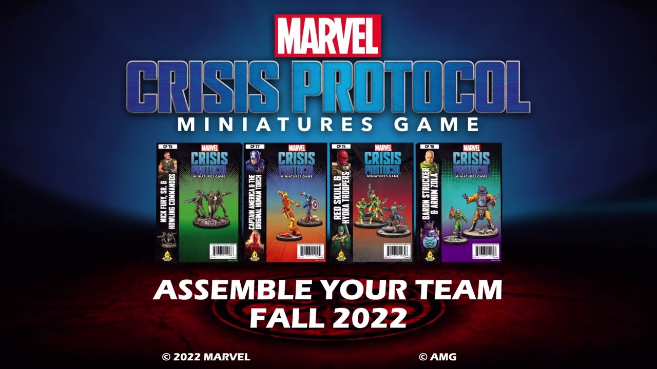 Marvel: Crisis Protocol - S.H.I.E.L.D. vs Hydra Trailer