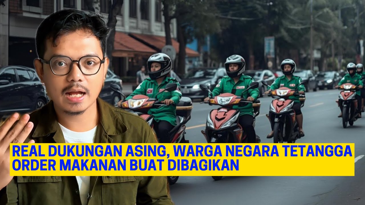 WARGA NEGARA TETANGGA RELA PESAN MAKANAN UNTUK RAKYAT INDONESIA