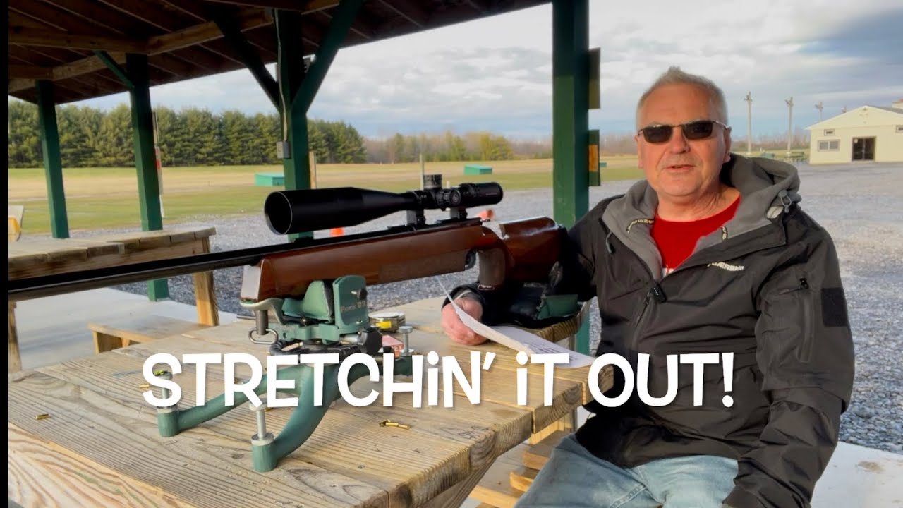 Stretchin’ it out Anschutz 54 Match at 100 yards @Dayattherange