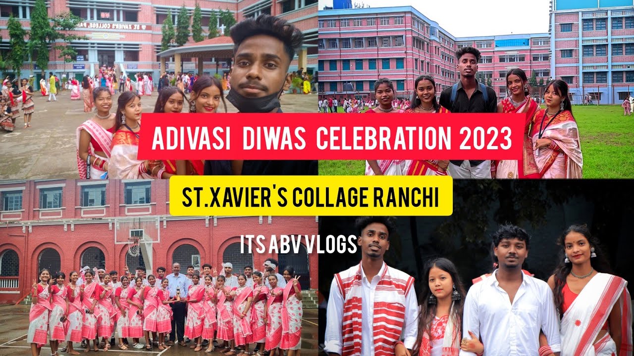 ADIVASI DIWAS CELEBRATION 🇦🇹  | St. Xavier's Collage Ranchi 🏢🔥|| ITS ABV Vlogs |@AxalLife