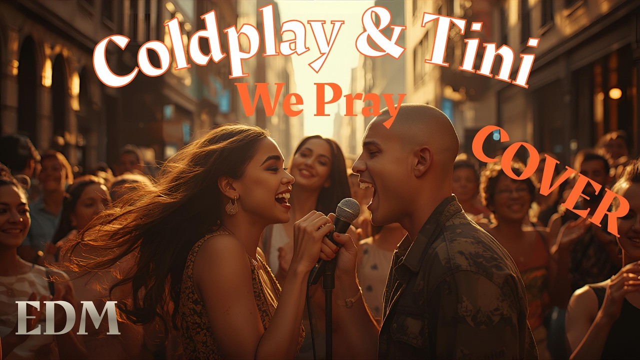 Coldplay и Tini We Pray (кавер на песню в стиле EDM)
