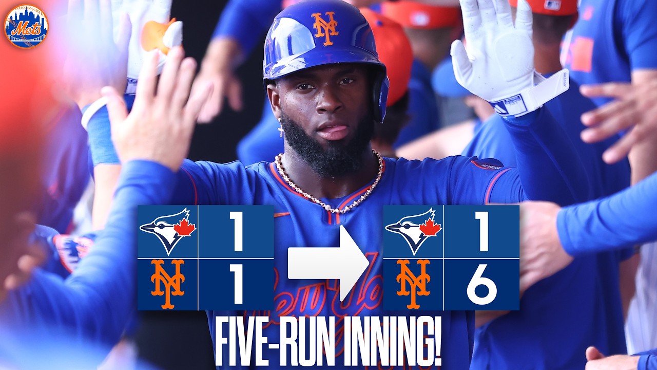 Mets Plate Five in the 2nd Inning | FULL INNING