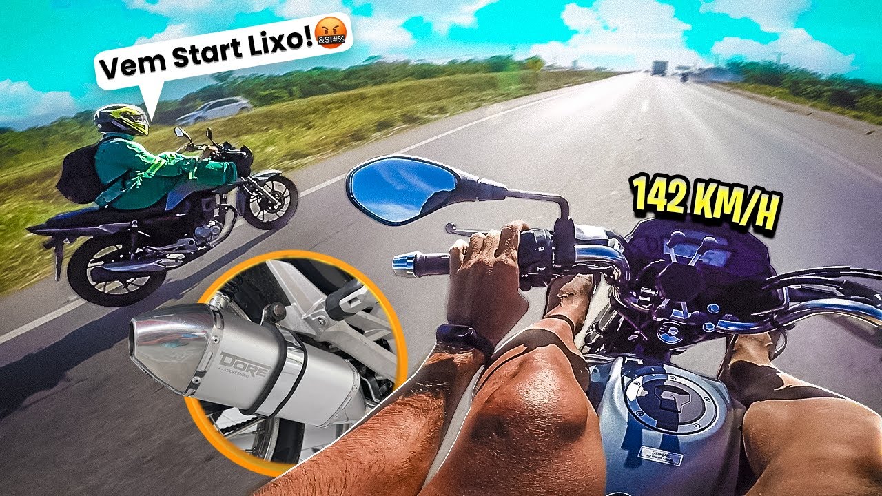 O VERDADEIRO TOP SPEED DA START 160 2023 COM DORE!!!