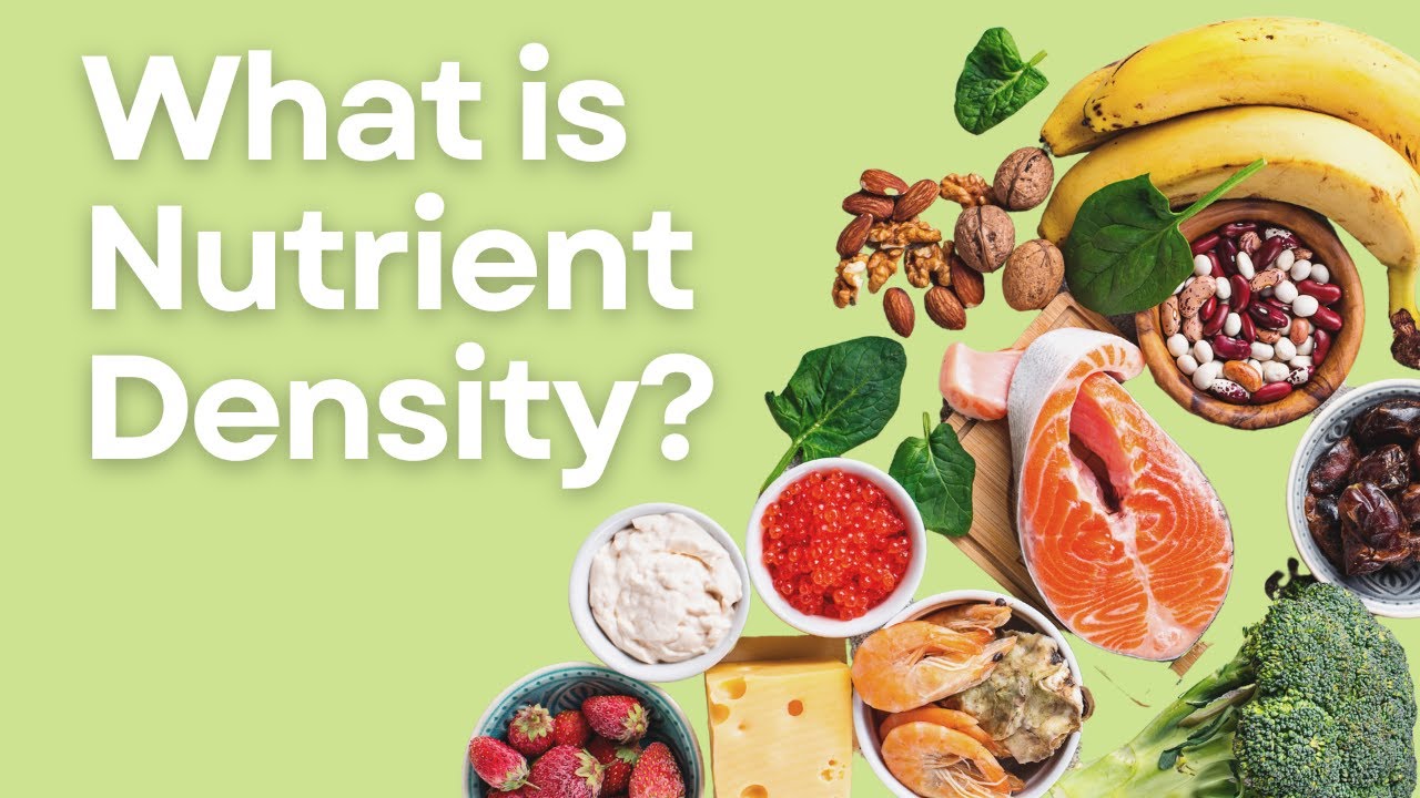 The BEST way to define nutrient density!