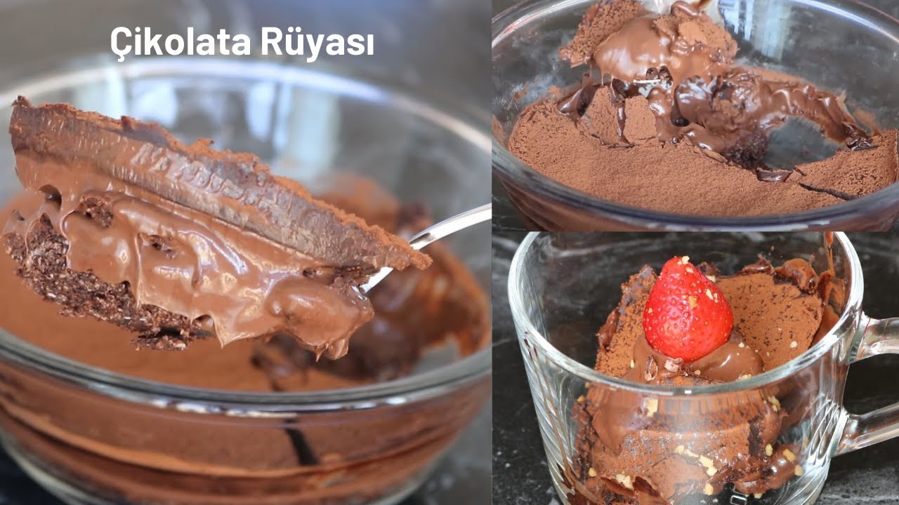 MEŞHUR ÇİKOLATA RÜYASI | KETOJENİK, Unsuz, Şekersiz | Dondurma Tadında İnanılmaz Lezzet  🍫