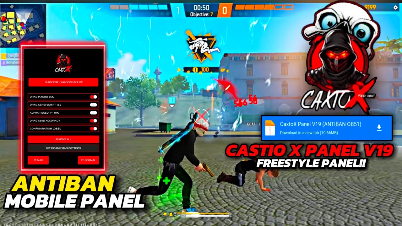 CAXTO - X PANEL V19 ||  ANTIBAN MOBILE PANEL  || FREE FIRE VIP PANEL PRO 🎯 || #jeevansakshi 