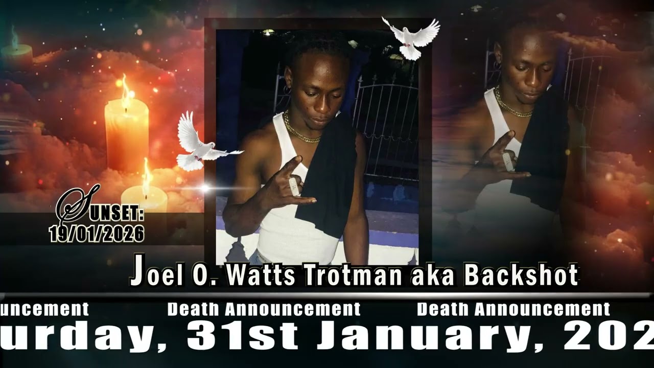JOEL WATTS TROTMAN DEATH ANNOUNCEMENT 