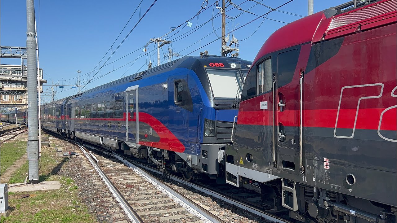 ÖBB NIGHTJET CONVOGLIO 2 TRASFERITO DA BOLOGNA A BRENNERO