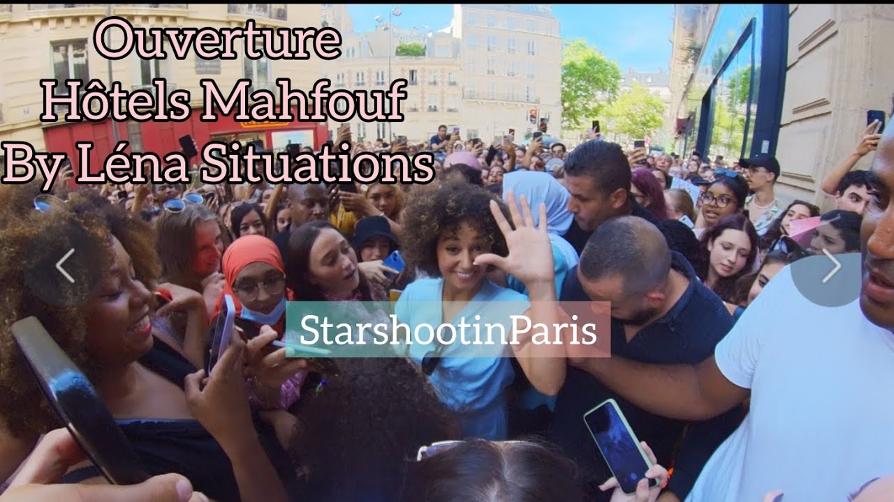 Lena Situations ouvre L'hôtel Mahfouf aujourd'hui pour ses fans à Paris