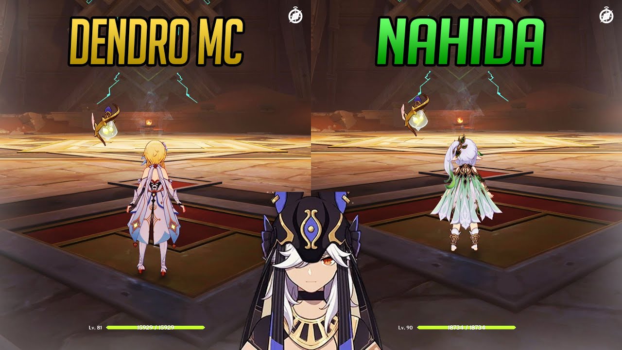 Does Nahida Really Needed For Cyno ?? How Big is the Difference With Dendro Mc !!!