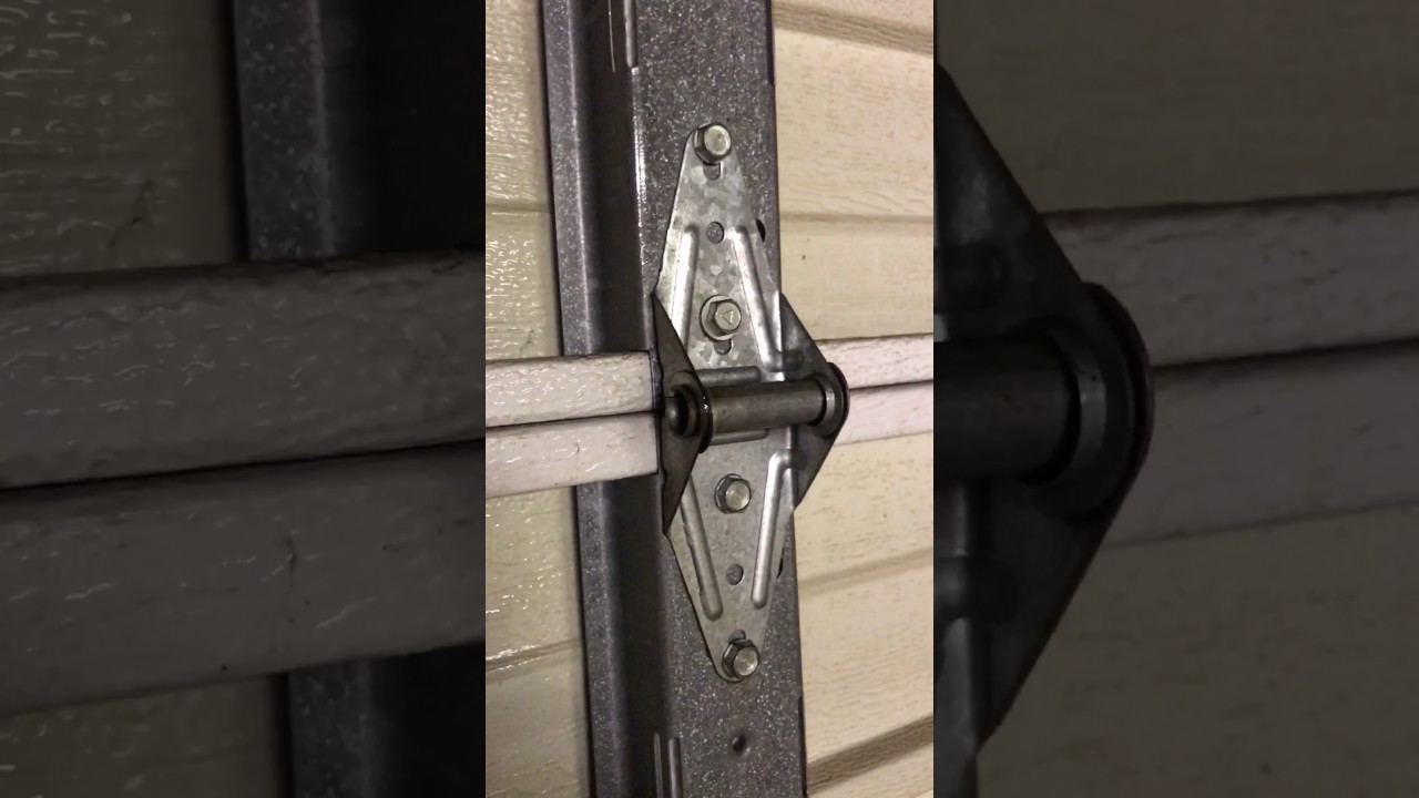Replacing Garage Door Hinges