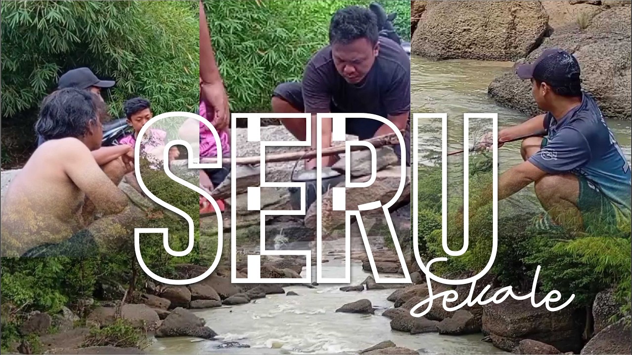 MANCING DISUNGAI CIKARANG DAN LANGSUNG DI MASAK DI PINGGIR SUNGAI | BERSAMA BARGOT