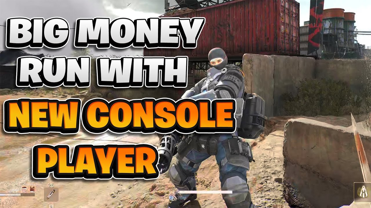 Delta Force Big Money Run with NEW CONSOLE PLAYER