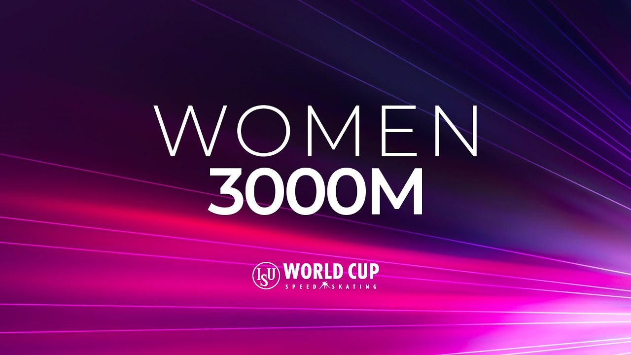 Irene Schouten (NED) | 3000m W | ISU World Cup Speed Skating | Salt Lake City | #SpeedSkating