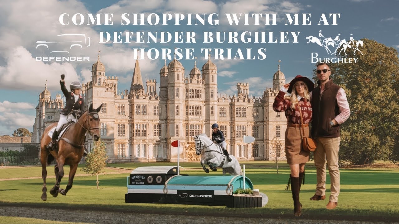 BURGHLEY HORSE TRIALS VLOG 2025 - CROSS COUNTRY DAY, COME SHOPPING WITH ME & JOULES HAUL