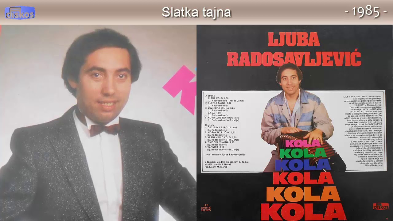 Ljuba Radosavljevic - Slatka tajna - (Audio 1985)