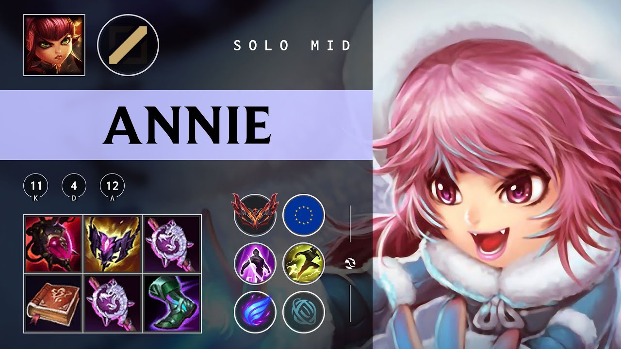 Annie Mid vs Akshan - EUW Grandmaster Patch 25.23