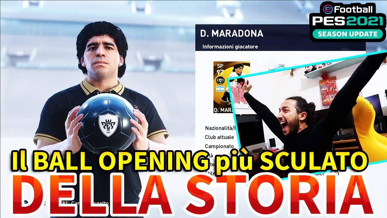 Lo SCULO più GRANDE della STORIA di PES 😭 MEGA BALL OPENING PES 2021 [FABIO]