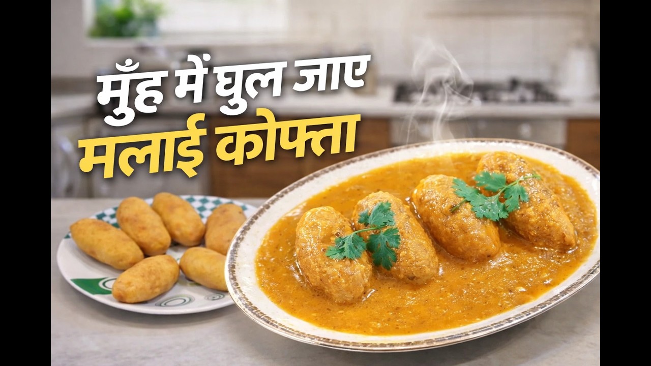 नए तरीके से बनाओ मलाई कोफ्ता | इतने सॉफ्ट कि मुँह में घुल जाएँ