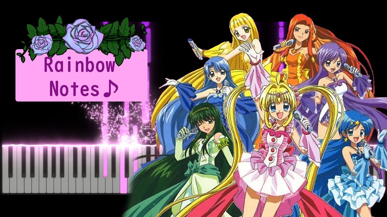 [Mermaid Melody Pichi Pichi Pitch/マーメイドメロディーぴちぴちピッチ/真珠美人魚] Rainbow Notes♪ 鋼琴Piano