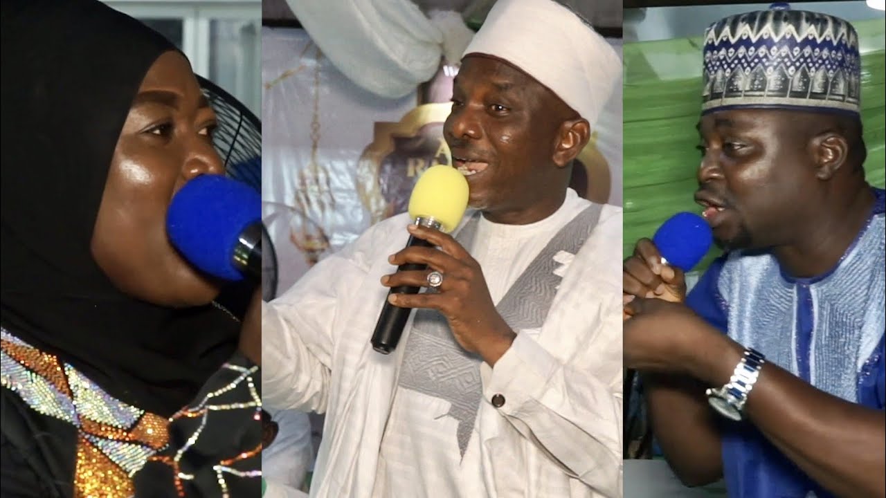 Veteran Islamic Act, Ahmad Alawiye And Wife Rukayat Serenade guest At Alhj Olayemi Ramadan Lecture.