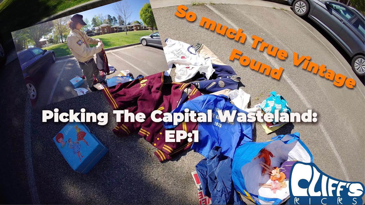 Picking The Capital Wasteland Episode: 1| SO MUCH TRUE VINTAGE FOUND!