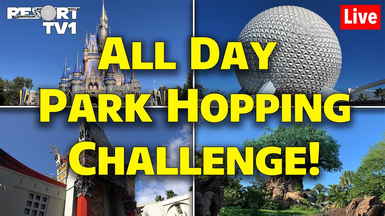 🔴Live: ALL DAY - ALL FOUR PARKS - Park Hopping Challenge - Walt Disney World Live Stream - 6-28-25