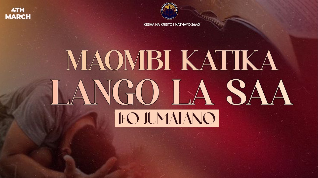 MAOMBI KATIKA LANGO LA SAA  | Pastor Wilbert Sengeka | 4 March, 2026