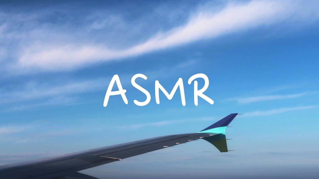 ASMR / 약 55분 / 약 4분 후 검은화면 / 비행기ASMR / 날아간다 슝