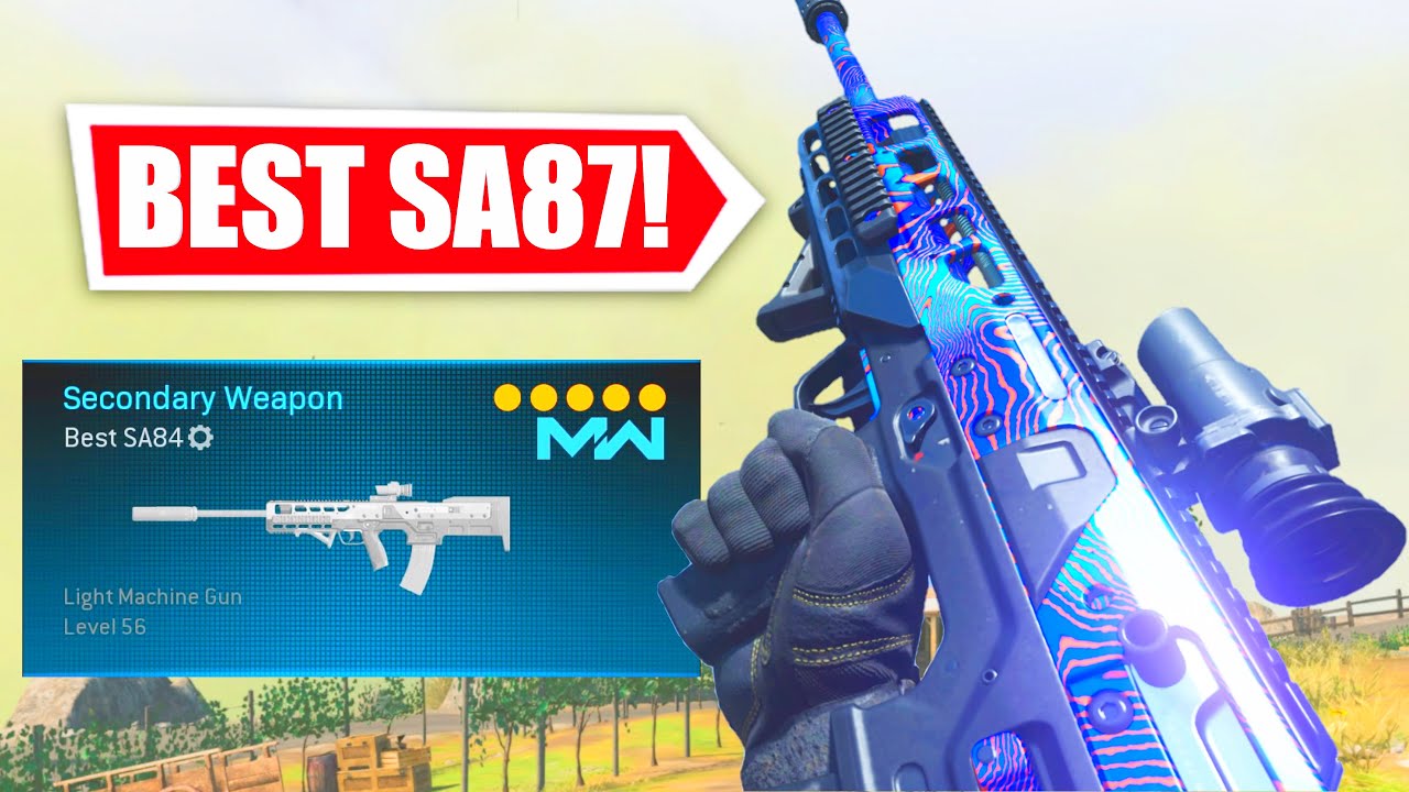 The Best SA87 LMG Setup In Warzone (Fortunes Keep) *BEST* SA87 Lmg Build No Recoil Build