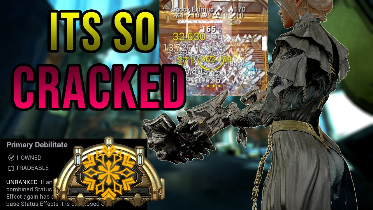 Primary Debilitate in Warframe is Great.. But On THIS Weapon its OP