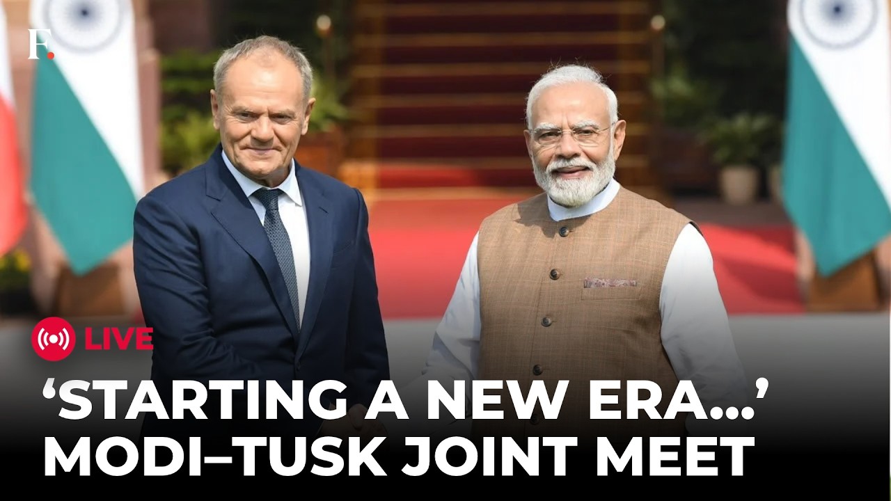LIVE: Modi and Tusk Address Media as India-Poland Defence, Trade and Tech Ties Take Centre Stage