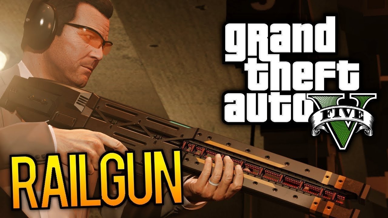 GTA 5 Ciekawostki #1 Gdzie jest RailGun ?!?!?!!!!