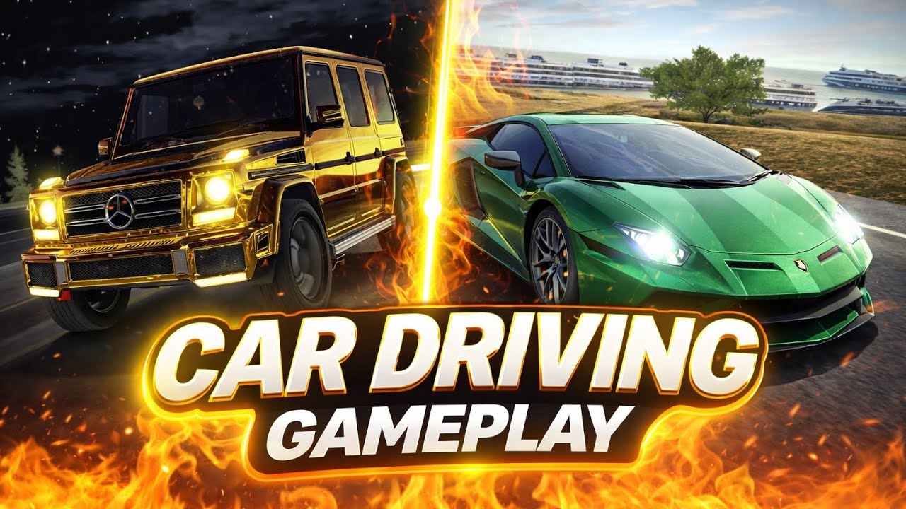 Real Car Driving Simulator | G wagon and Lamborghini | European Luxury Cars | YashWho |