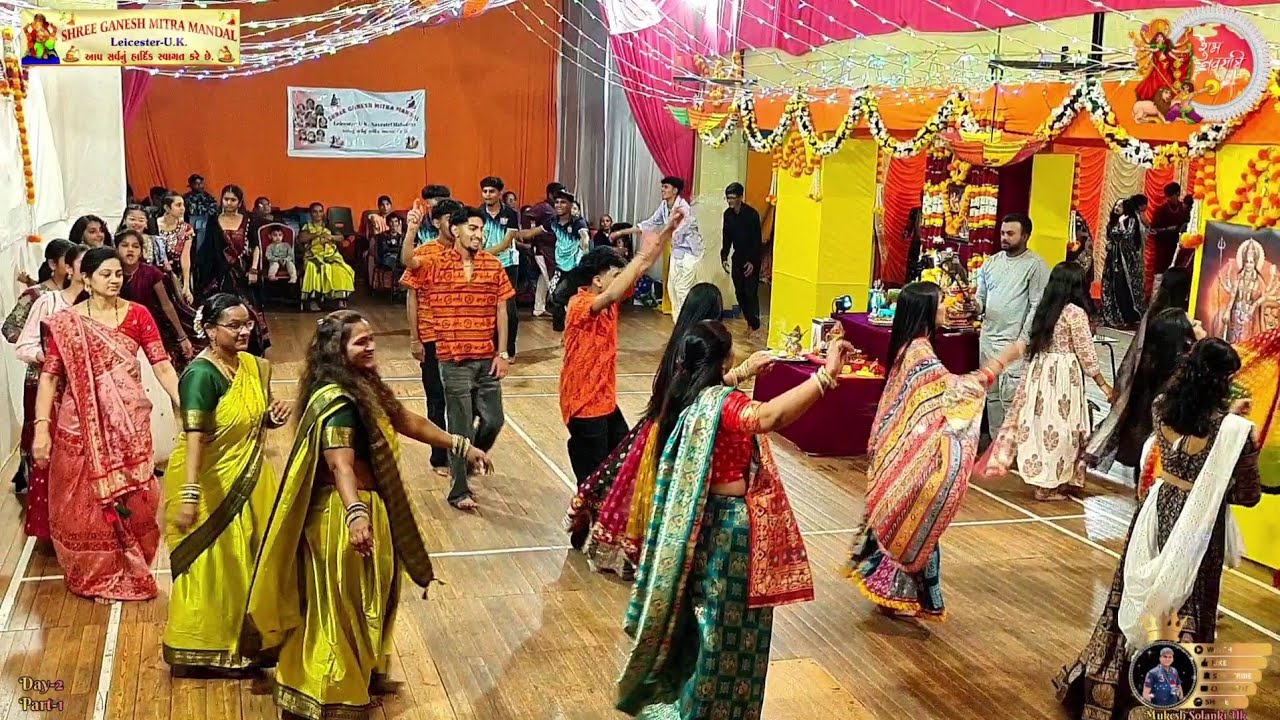 Shree Ganesh Mitra Mandal #Day-2 #Part-1 #Leicester Navratri Mahotsav-2025 #Navratri #Garba #Dadiya 