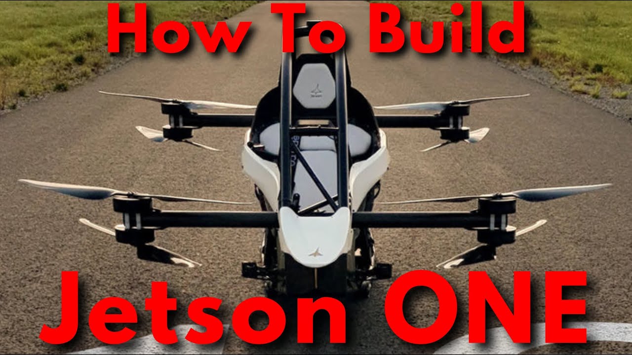 Как собрать Jetson ONE (список деталей) - летающий автомобиль / eVTOL