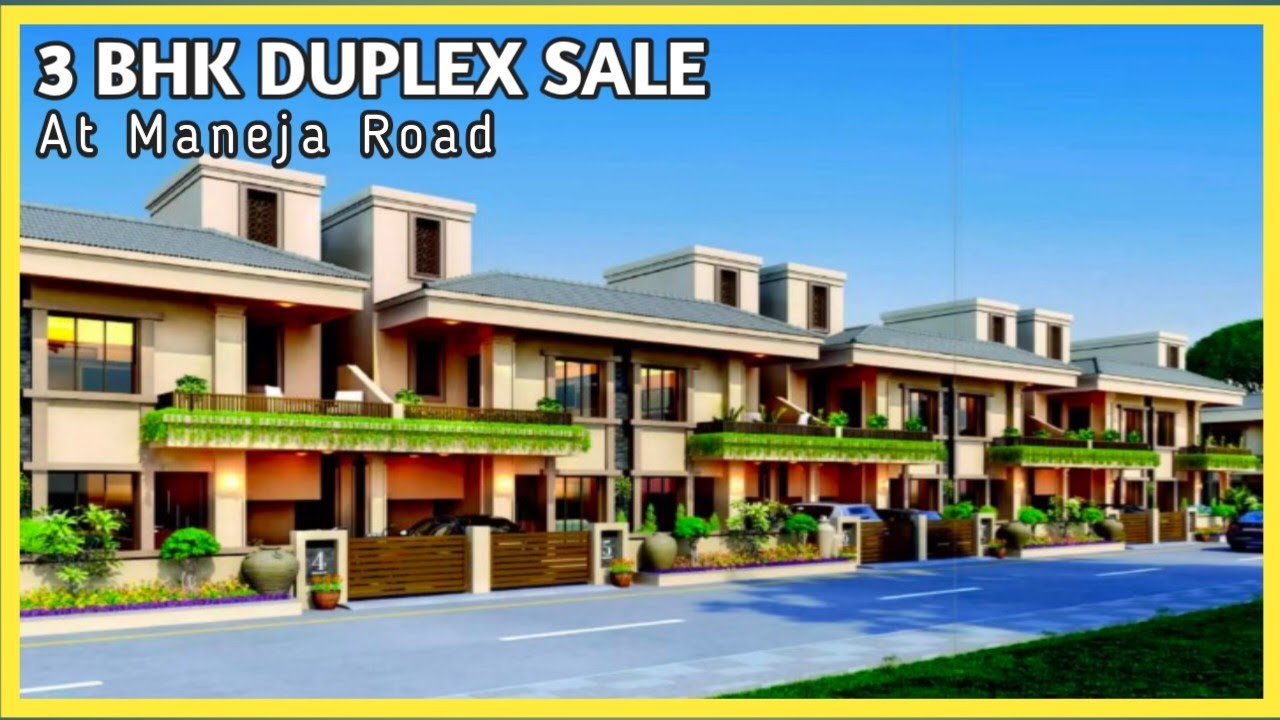 3 Bhk Duplex Sale at Maneja Road @vadodara properties