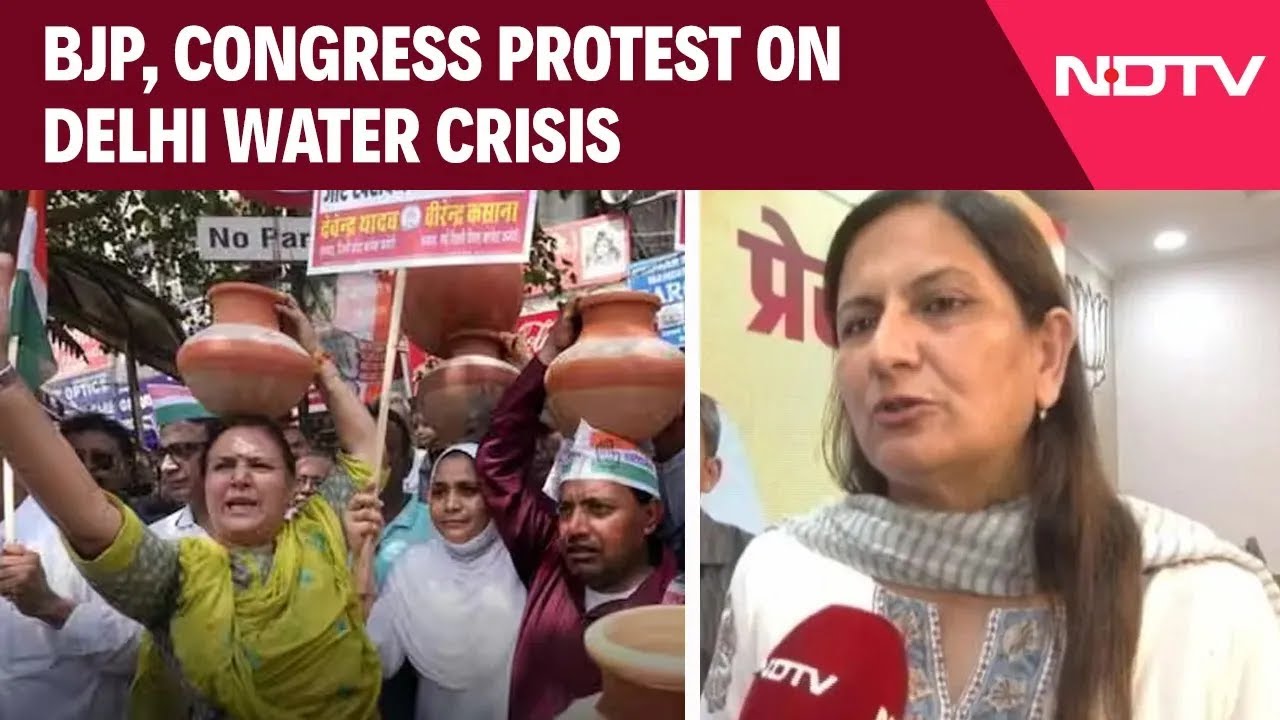 Delhi Water Crisis | AAP Government Has To Take Responsibility: BJP MP On Water Crisis & Other News