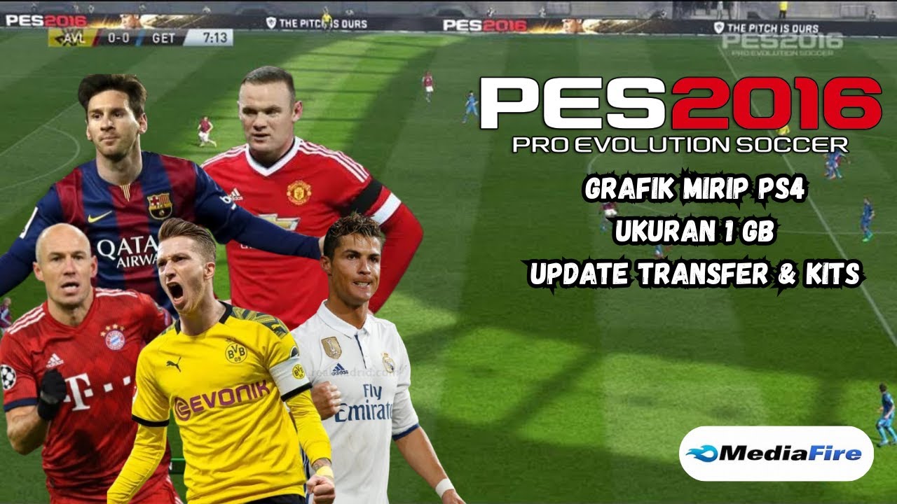 HP Kentang Jadi PS4?! 😱 FIFA 16 MOD PES 2016 ANDROID | Grafik Ultra Real + Full Transfer 2026!