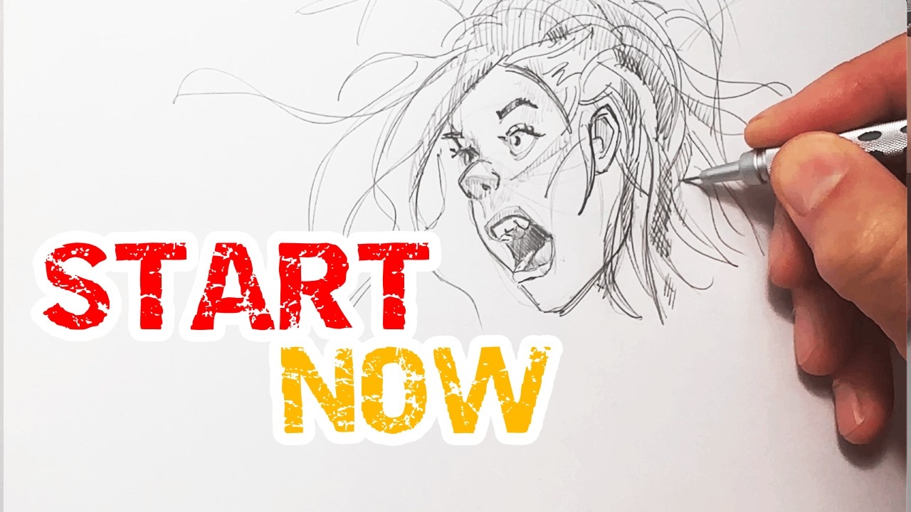 This Sketch Starts Simple… Then It Gets Intense