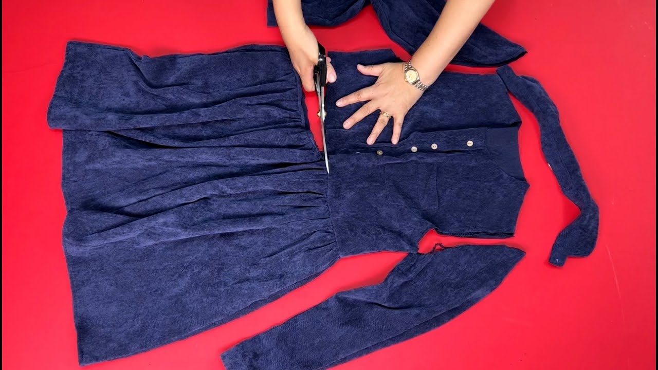 [DIY] Удивительная роскошь рождается всего из одного предмета одежды, который вы не можете надеть!