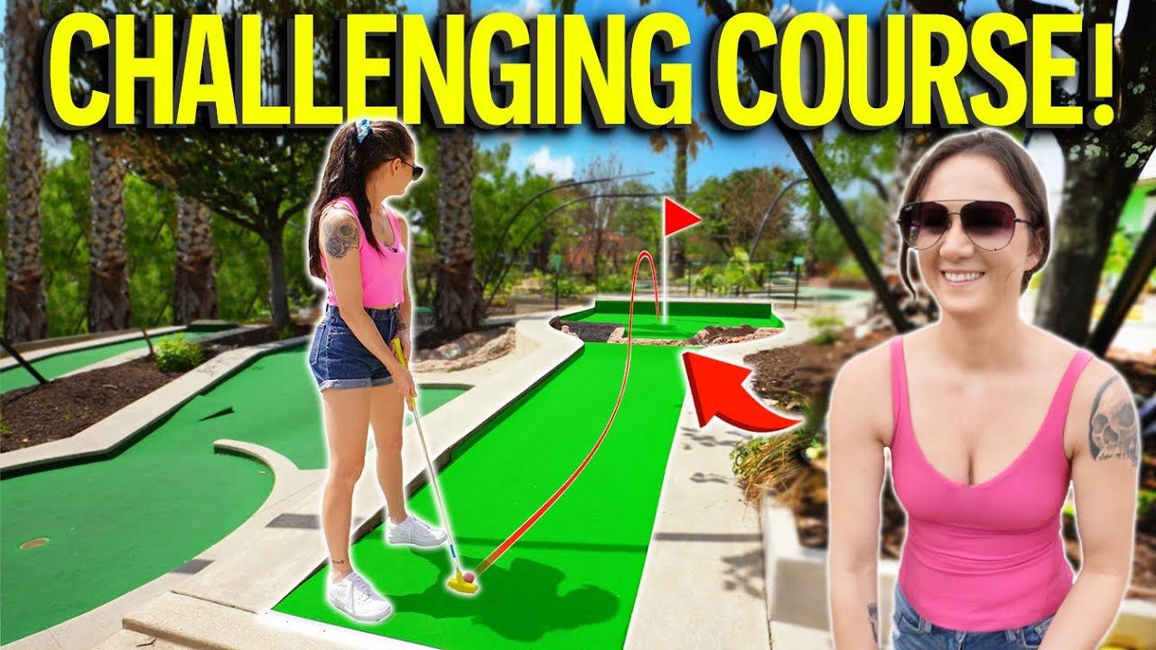 The Hardest Old School Mini Golf Course We've Ever Played!